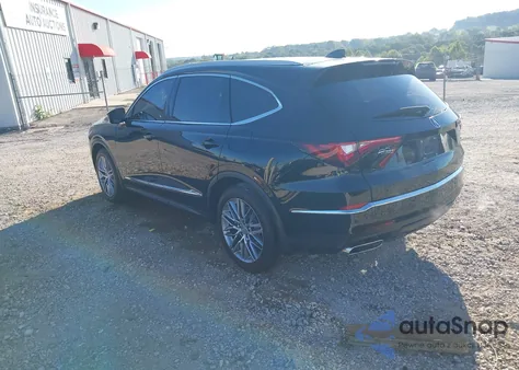 2022 Acura Mdx Advance Package z USA, uszkodzony, nr VIN 5J8YE1H82NL035196